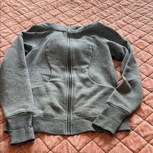lululemon athletica Gray Cardigan Sweater